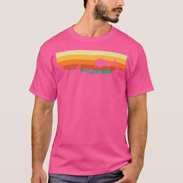 Camiseta Buceo submarino libre de buceo Scuba (Anverso)
