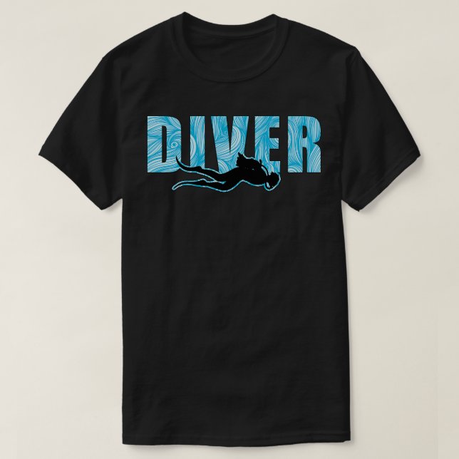 Camiseta Buceo submarino Scuba (Diseño del anverso)