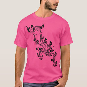 Camiseta Buceo Submarino Skeleton