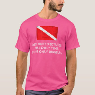 Camiseta Buceo Tomar Fotos Matar Tiempo Dejar Burbuja