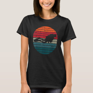 Camiseta Buceo Vintage Retro Buceador Oceánico
