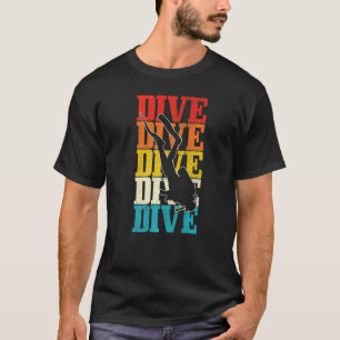 Camiseta Buceo Vintage Retro Buceo Buceador