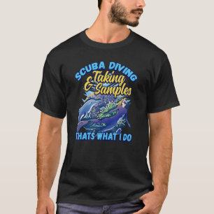 Camiseta Buceo y toma de muestras Biólogo marino