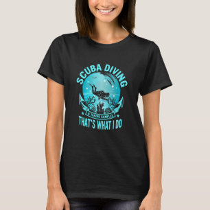 Camiseta Buceo y toma de muestras de biología marina