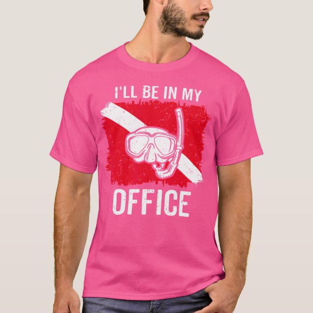 Camiseta Buceos divertidos de buceo de Scuba (Anverso)