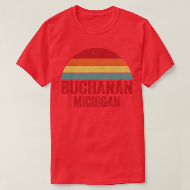 Camiseta Buchanan Michigan (Diseño del anverso)