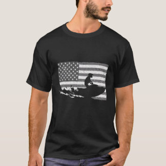 Camiseta Buche De Agua Cool Para Hombres Mujeres Esquiadora