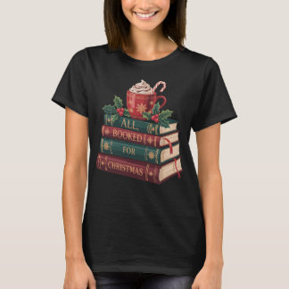 Camiseta Bücher und Weihnachten – Geschenk für Leseratten