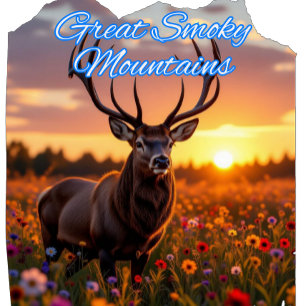 Camiseta Buck de las montañas humeantes