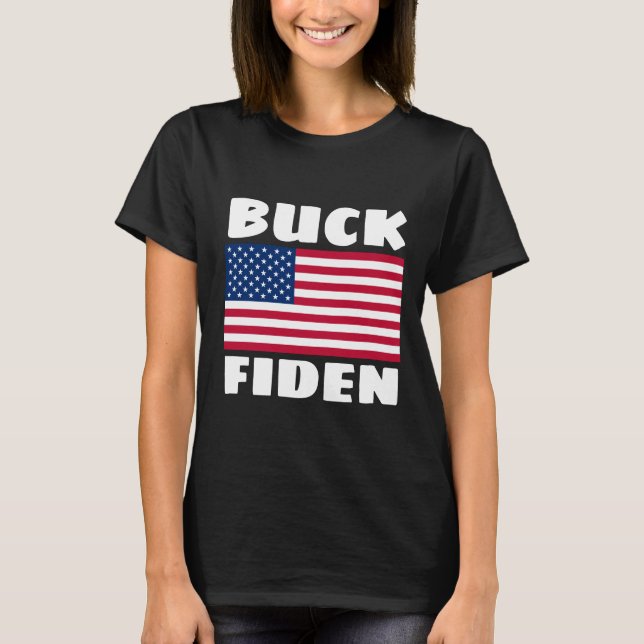 CAMISETA BUCK FIDEN BIDEN BRANDON T-SHIRS & HOODIES (Anverso)