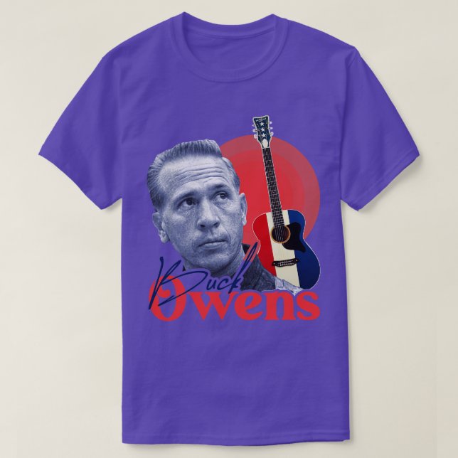 Camiseta Buck Owens (Diseño del anverso)