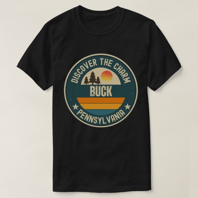 Camiseta Buck, Pennsylvania (Diseño del anverso)