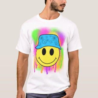 Camiseta Bucket Gorra Smiley