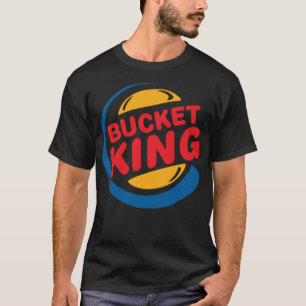 Camiseta Bucket King Basketball Player Hoops Culture Funny