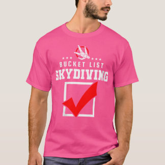 Camiseta Bucket List Skydiving
