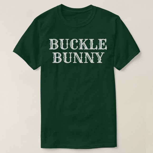 Camiseta Buckle Bunny  (Diseño del anverso)
