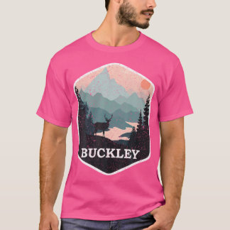 Camiseta Buckley Washington Wa Vintage Mountains Senderismo