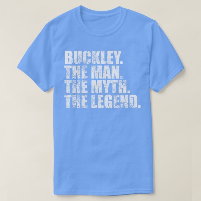 Camiseta BuckleyBuckley apellido Buckley apellido Buckley a (Diseño del anverso)