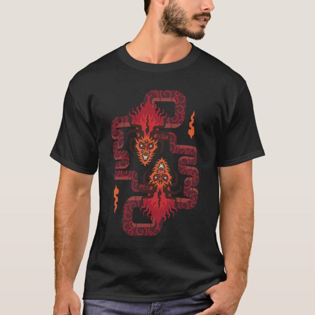 Camiseta Bucle de dragón (Anverso)