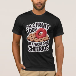 Camiseta Bucle de frutas en un mundo de Cheerios