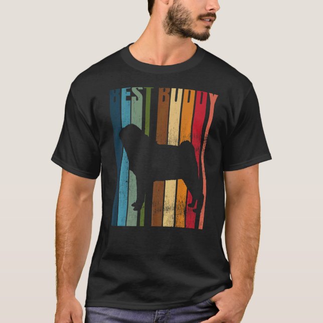 Camiseta Bucles Carlin Perro Raza 6 (Anverso)
