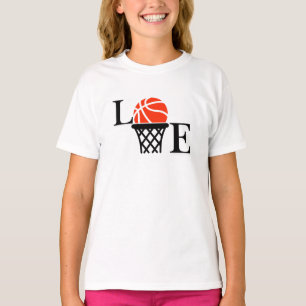 Camiseta Bucles de baloncesto, regalo del jugador de balonc