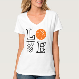 Camiseta Bucles de baloncesto, regalo del jugador de balonc
