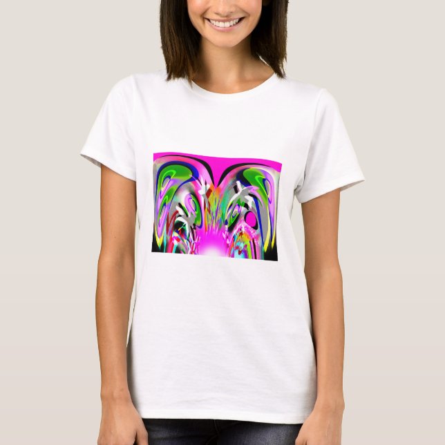 Camiseta Bucles en el espacio (Anverso)