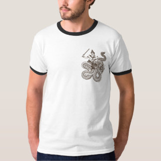 CAMISETA BUDA ASIÁTICO SURORIENTAL - HINDÚ - DRAGÓN