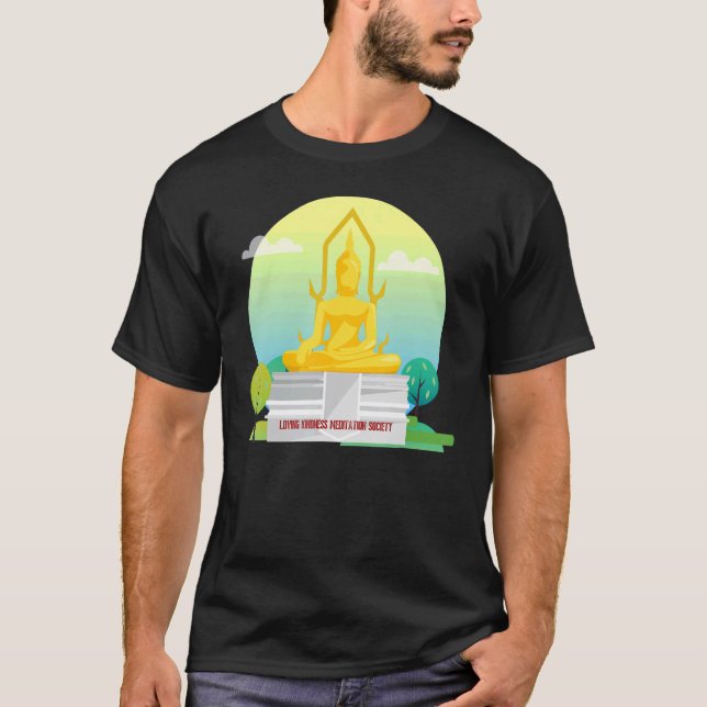 Camiseta Buda Atención Budista Budismo Gautama Amor (Anverso)