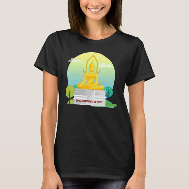 Camiseta Buda Atención Budista Budismo Gautama Amor (Anverso)