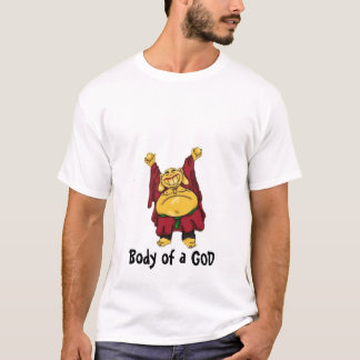 Camiseta Buda, Buda, cuerpo de DIOS