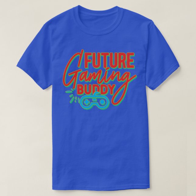 Camiseta Buda de juego futuro (Diseño del anverso)