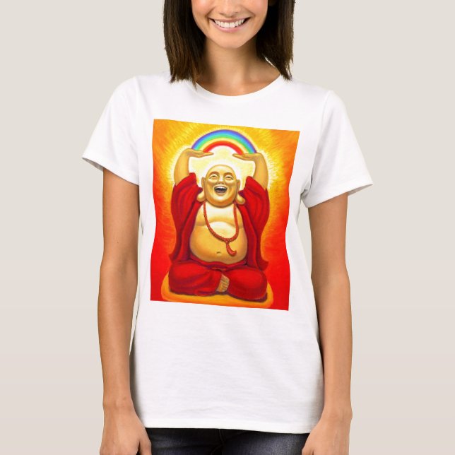 Camiseta Buda de risa (Anverso)
