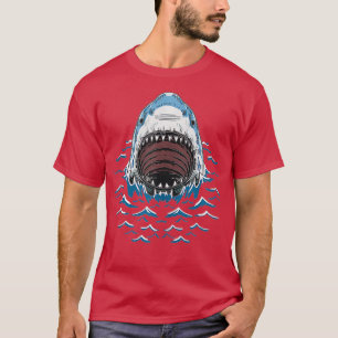 Camiseta Buda de tiburón abre Guay Fish Marine Zoo 
