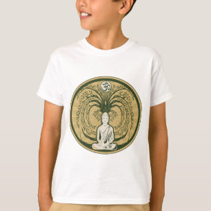 Camiseta Buda debajo del árbol de Bodhi