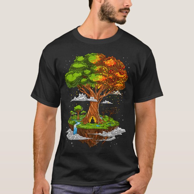 Camiseta Buda del Árbol de la Vida (Anverso)
