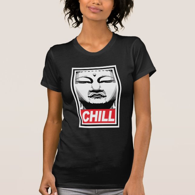 Camiseta Buda desapasible (Anverso)