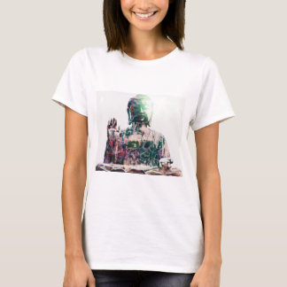 Camiseta Buda en la pared