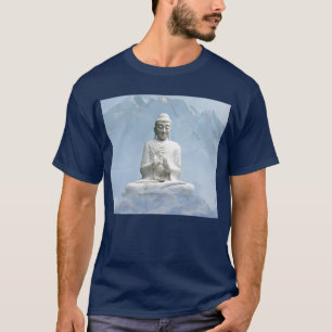Camiseta Buda en las montañas sobre las nubes