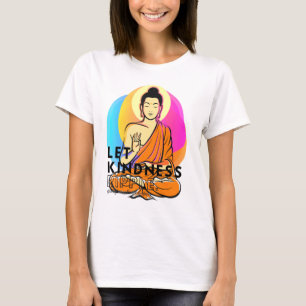 Camiseta Buda Gautama Amor Amabilidad Ripple Mentitud