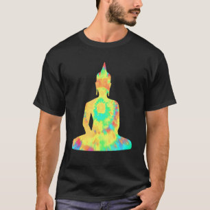 Camiseta Buda hippie psicodélico retro Dharma