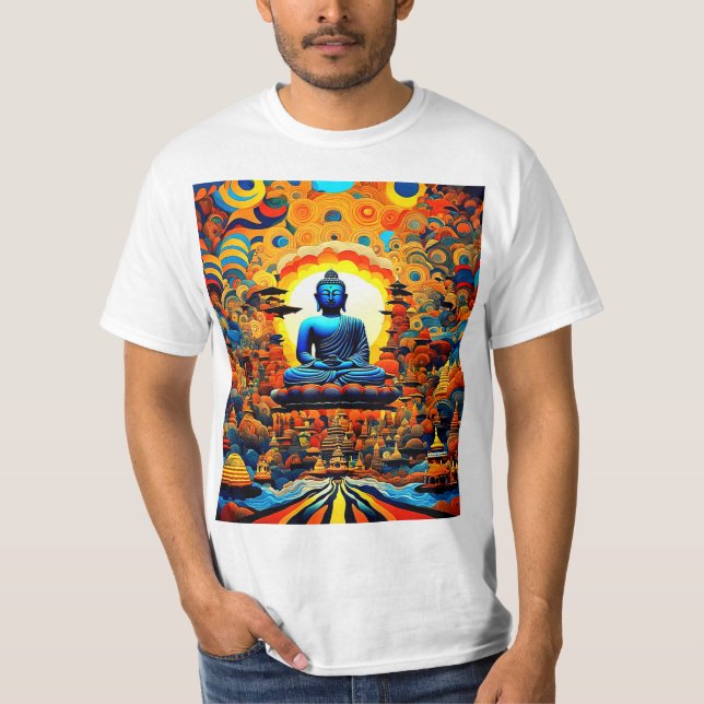 Camiseta Buda levitante (Anverso)