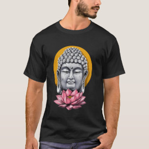 Camiseta Buda Loto Meditación Zen Yoga Budista Budismo