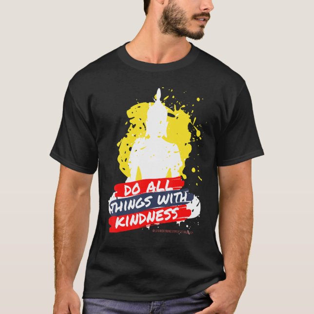 Camiseta Buda Mandala Budista Gautama Budismo Amo Ki (Anverso)