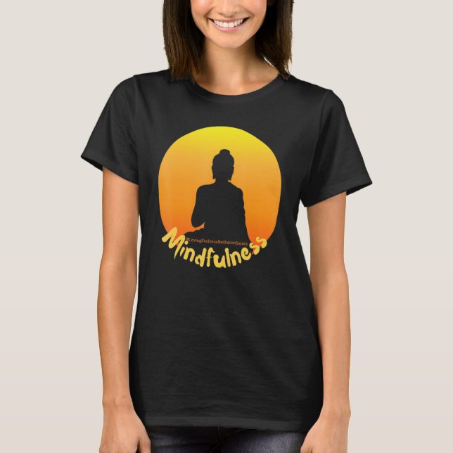 Camiseta Buda Mandala Mentalidad Budista Budismo Amor (Anverso)