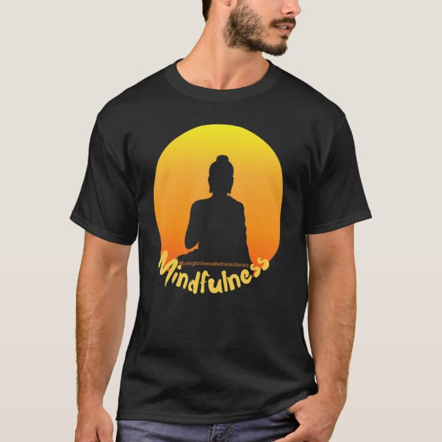 Camiseta Buda Mandala Mentalidad Budista Budismo Amor (Anverso)
