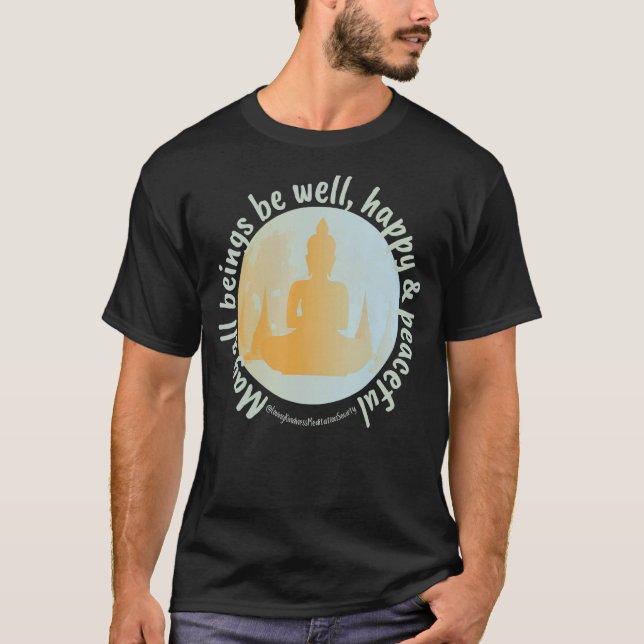 Camiseta Buda Mandala Mentalidad Budista Budismo Amor (Anverso)