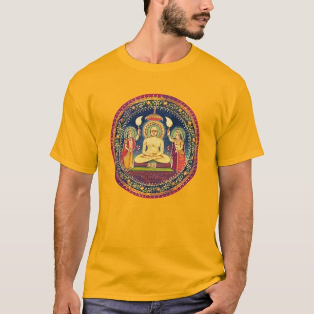 Camiseta Buda meditando con yoga (Anverso)