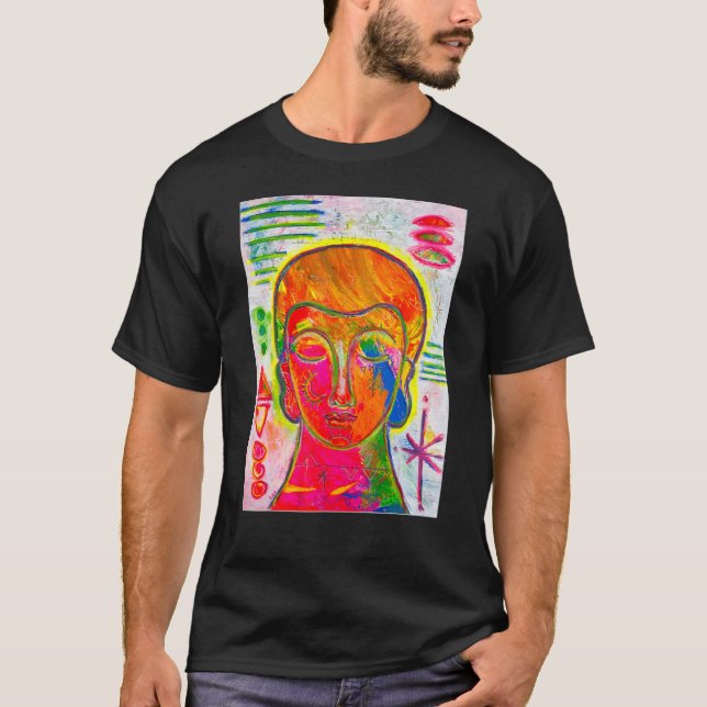 Camiseta Buda moderno (Anverso)